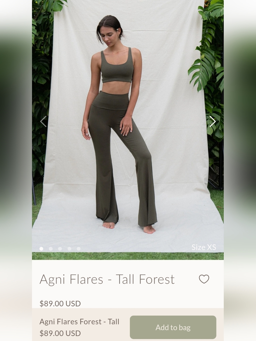 Angi Flares Indigo Luna